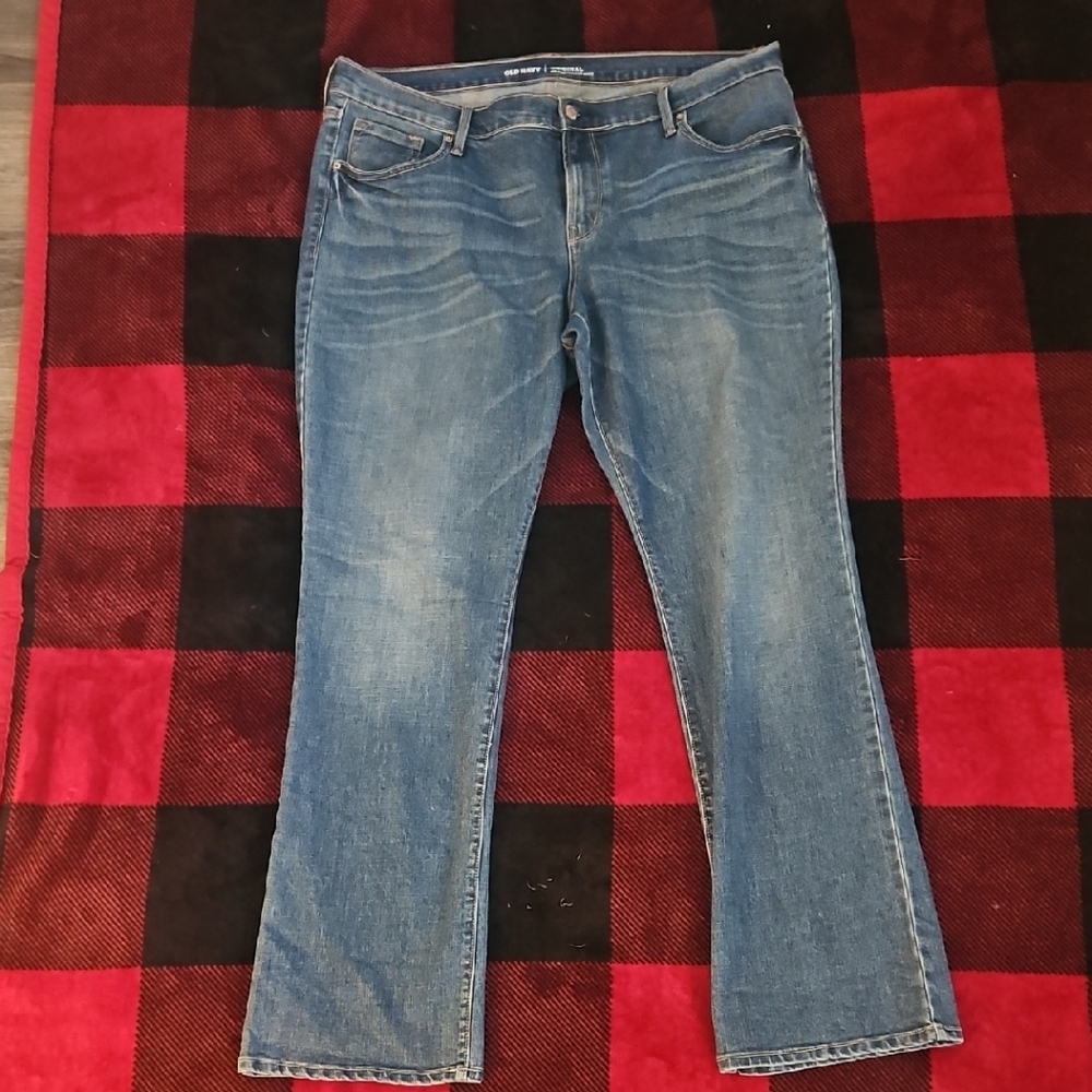 🏵Old Navy Mid-Rise Original Blue Jeans🏵